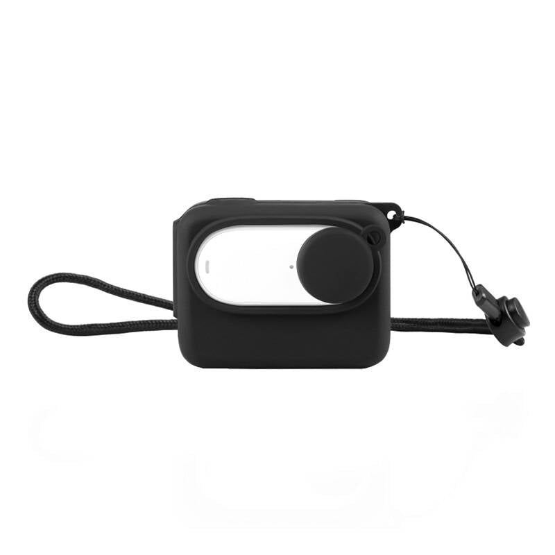 Silicon protective case Puluz for Insta360 GO 3 with lens cap - Kotikauppa