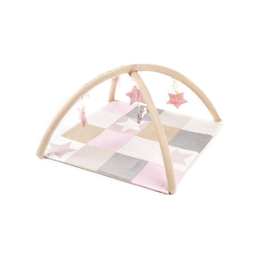 Small baby activity mat, 80x80 cm - Pink - Kotikauppa