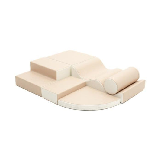Soft Play 6 vaahtomuovipalikkasetti - Beige