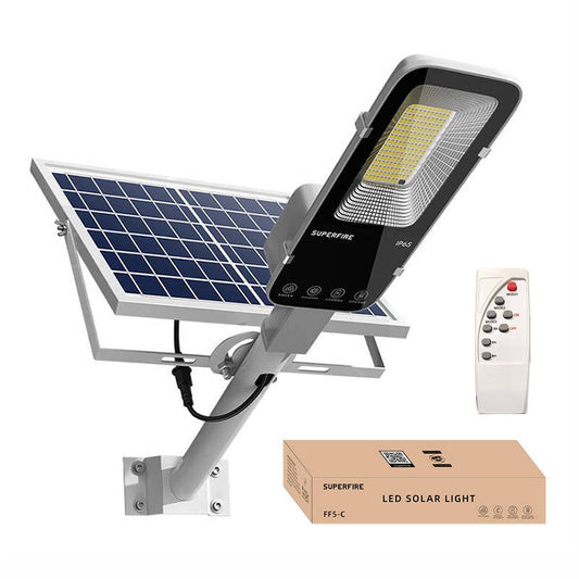 Solar lamp Superfire FF5-C, 263W, 1200lm, 15000mAh - Kotikauppa