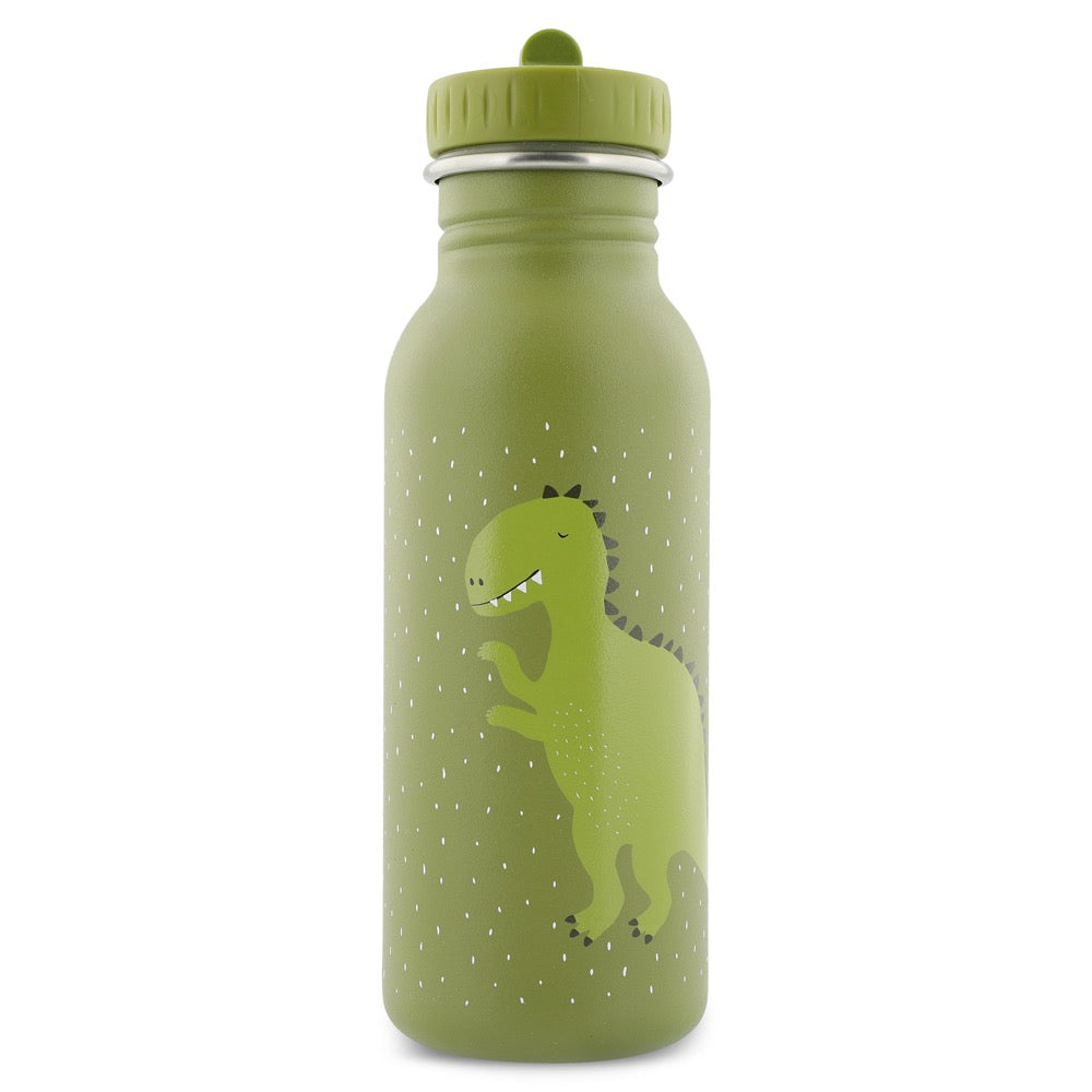Ruostumattomasta teräksestä valmistettu pullo 500 ml - Mr Dino-Trixie Baby