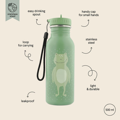 Stainless Steel Bottle 500 ml - Mr Frog - Kotikauppa