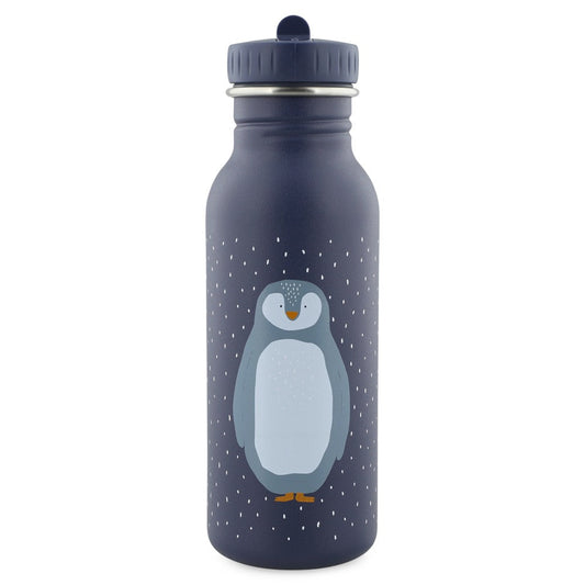 Ruostumattomasta Teräksestä Valmistettu Pullo 500 ml - Mr Penguin-Trixie Baby