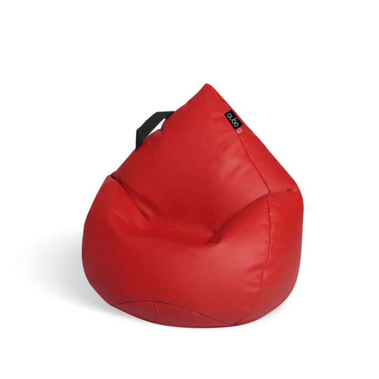 Säkkituoli Qubo™ Drizzle Drop Strawberry SOFT FIT - Kotikauppa