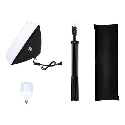 Studio set Puluz softbox 50x70cm, tripod, LED bulb 1 pcs PU5070EU - Kotikauppa