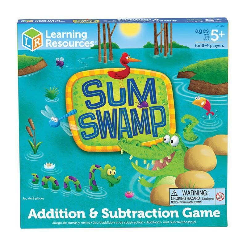 Sum Swamp Addition & Subtraction Game Learning Resources LER 5052 - Kotikauppa