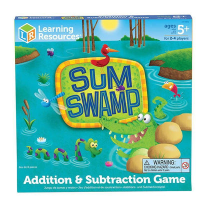 Sum Swamp Addition & Subtraction Game Learning Resources LER 5052 - Kotikauppa
