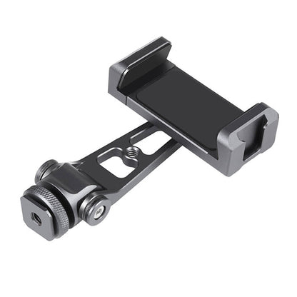 Swivel phone holder Puluz with universal 1/4 mount (black) - Kotikauppa