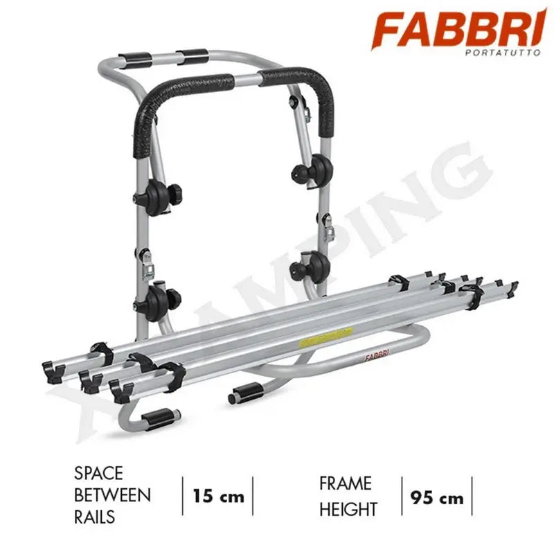Takaluukku pyöräteline 3 polkupyörälle Bici Ok 3 Modular, FABBRI - Kotikauppa