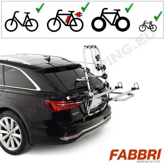 Takaluukku pyöräteline BICI OK Sähköpyörä 75 Maxi | 6200312 | 8009917012597 | Kotikauppa | Fabbri