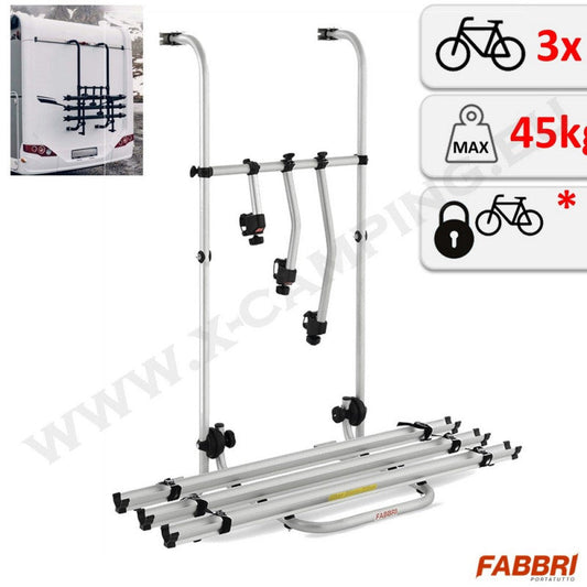 Takateline 3 pyörälle asuntoautoon - Bici OK CAMPER 95/140 - Kotikauppa