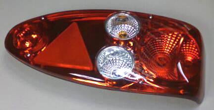 Takavalo oikea, vaunu, 520x230 kirkas lasi | 6501310001