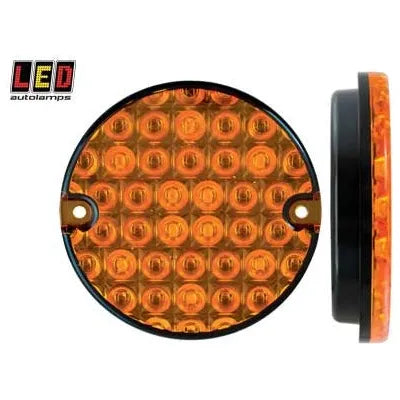 Takavilkku Led 12-24v Vilkku Ø95x18mm | 0900866 | 9335962015313 | Kotikauppa | 