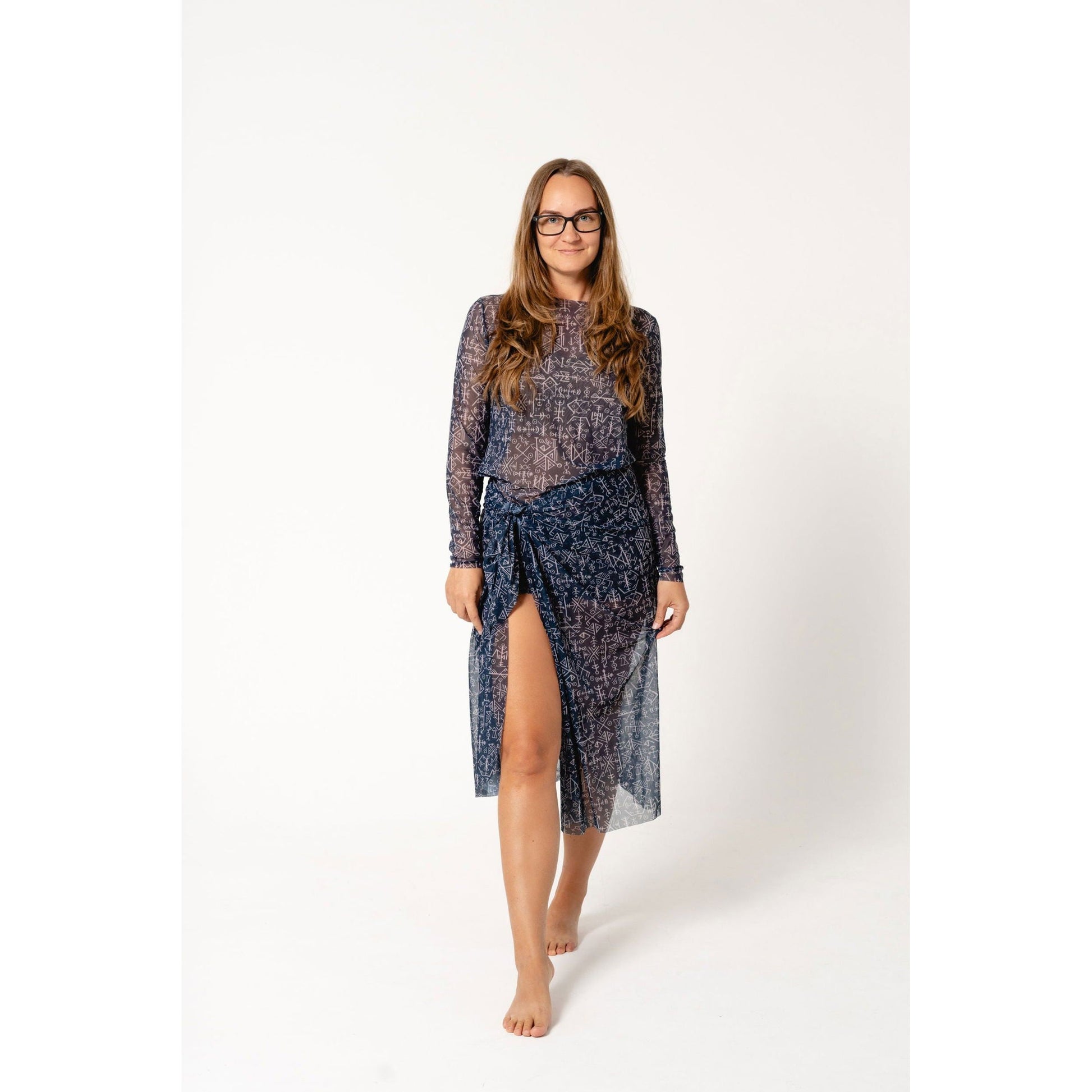Tan-Through Sarong - Carola - Kotikauppa