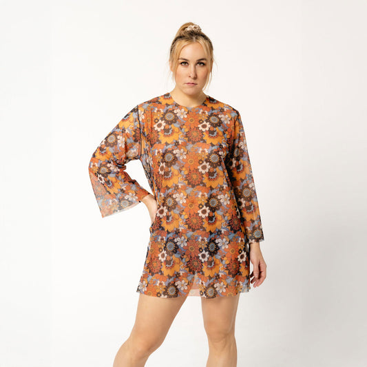 Tan-Through Tunic - Kristel - Kotikauppa