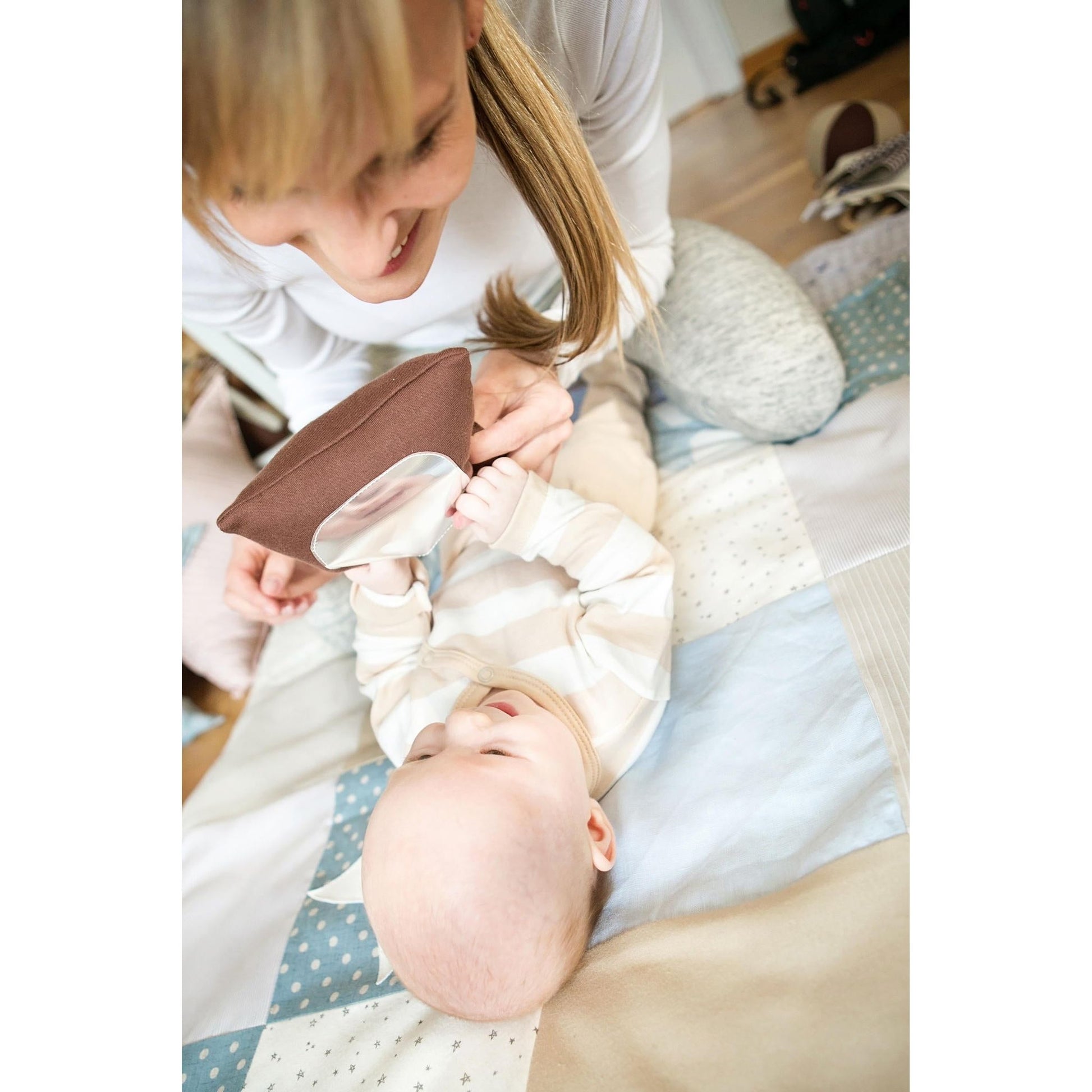 Textile baby toy "Pillow heap" - Kotikauppa