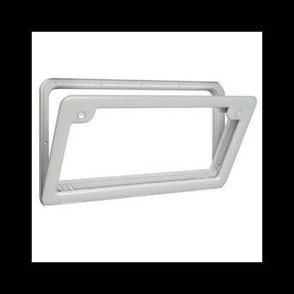 Thetford luukku D4, kehys Fiat Bianco, NCS S 1002-B