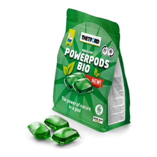 Thetford käymäläkapselit Powerpods Bio, 20kpl | 30756XX | 8710315995671 | Kotikauppa | Thetford