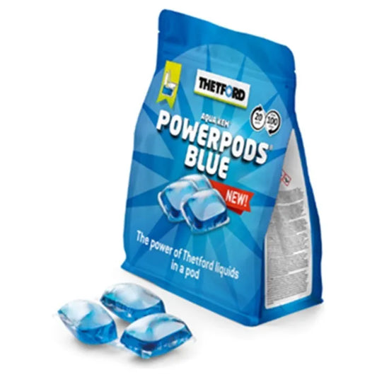 Thetford käymäläkapselit Powerpods Blue, 20 kpl