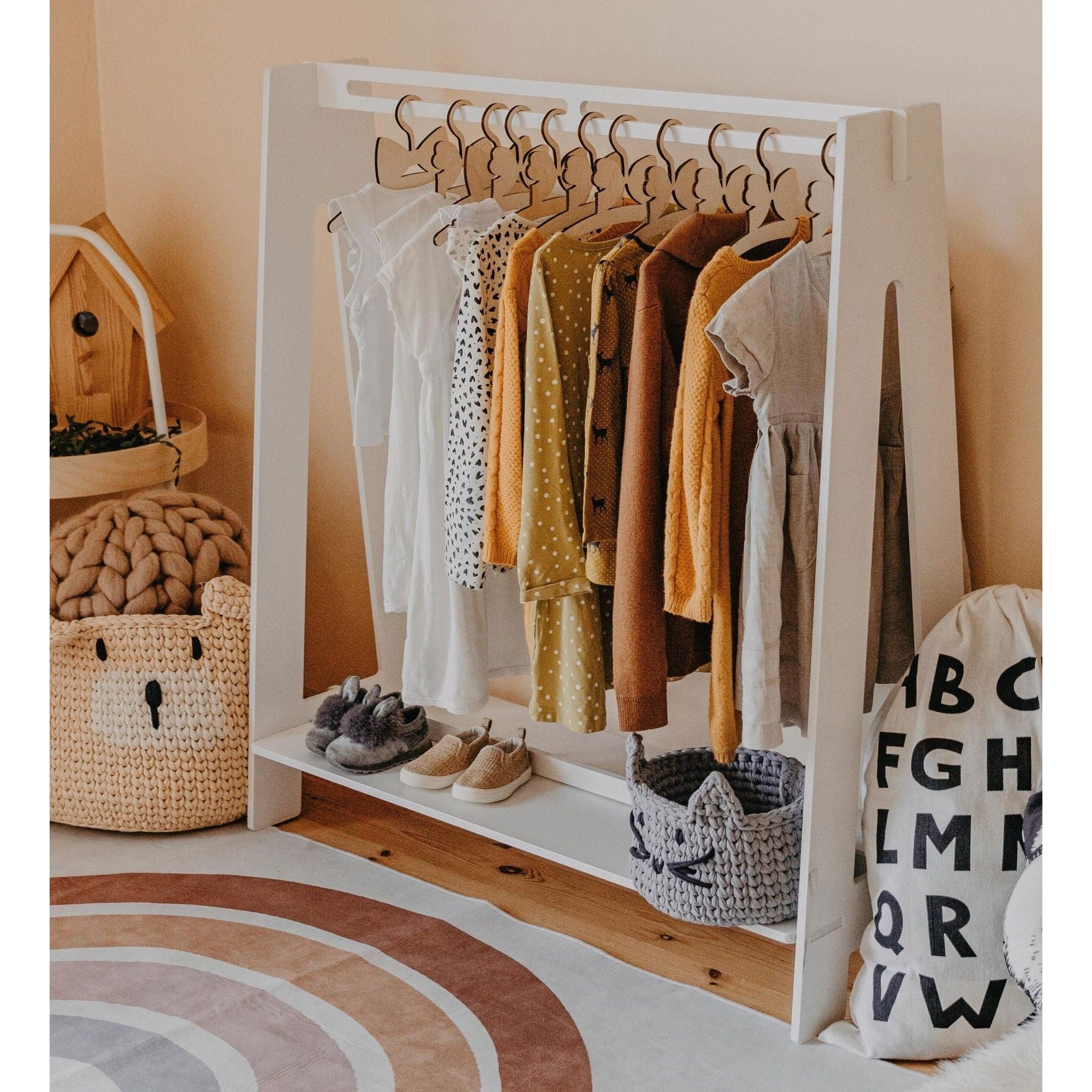 Toddlers Clothing Rack for Hangers - Kotikauppa