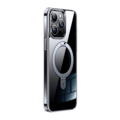Torras phone case UPRO Ostand Clear for iPhone 15 PRO (transparent) - Kotikauppa