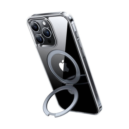 Torras phone case UPRO Ostand Clear for iPhone 15 PRO (transparent) - Kotikauppa