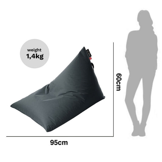 Säkkituoli Qubo™ Tryangle Aqua POP FIT
