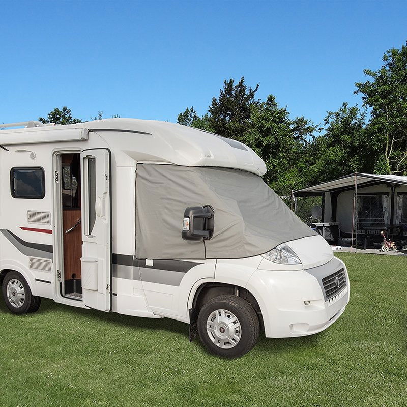Tuulilasinsuoja harmaa kansi varten Fiat Ducato 06-2006 - 2014 (X250) - Kotikauppa