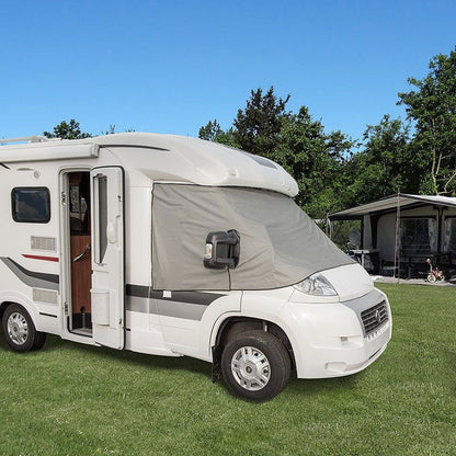 Tuulilasinsuoja harmaa kansi varten Fiat Ducato 06-2006 - 2014 (X250) - Kotikauppa