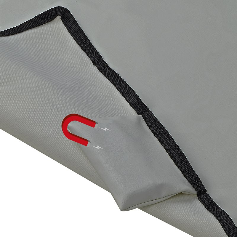 Tuulilasinsuoja harmaa kansi varten Fiat Ducato 06-2006 - 2014 (X250) - Kotikauppa