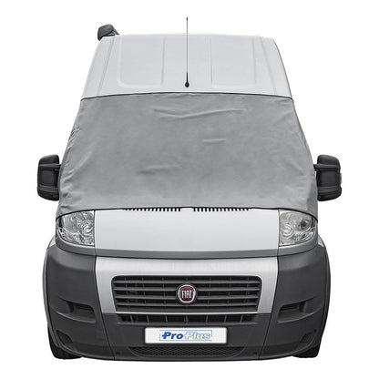 Tuulilasinsuoja harmaa kansi varten Fiat Ducato X250 ajalta 06.2006-2014 - Kotikauppa