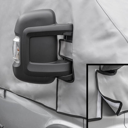 Tuulilasinsuoja harmaa kansi varten Fiat Ducato X250 ajalta 06.2006-2014 - Kotikauppa