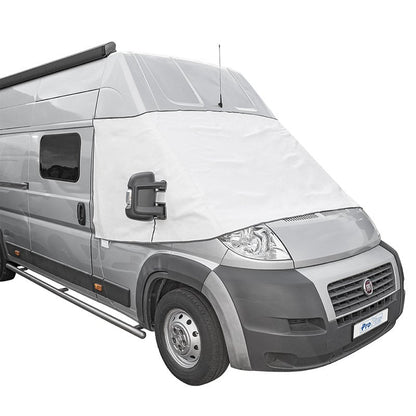 Tuulilasinsuoja valkoinen kansi varten Fiat Ducato X250 ajalta 06.2006-2014 - Kotikauppa