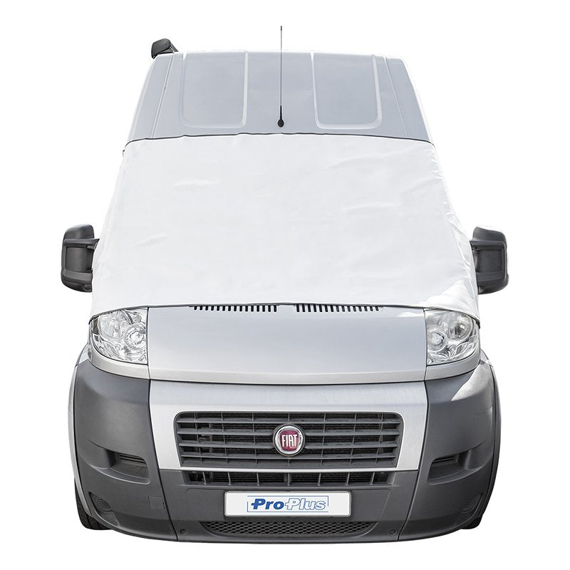 Tuulilasinsuoja valkoinen kansi varten Fiat Ducato X250 ajalta 06.2006-2014 - Kotikauppa