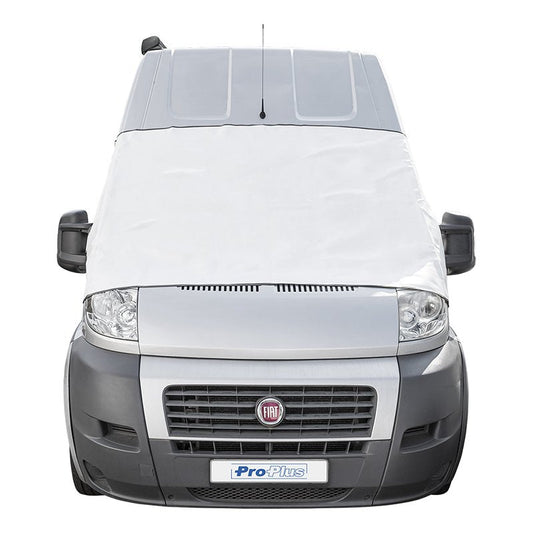 Tuulilasinsuoja valkoinen kansi varten Fiat Ducato X250 ajalta 06.2006-2014 - Kotikauppa