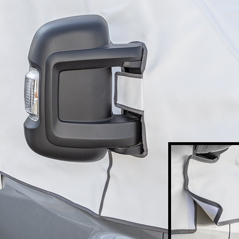 Tuulilasinsuoja valkoinen kansi varten Fiat Ducato X250 ajalta 06.2006-2014 - Kotikauppa