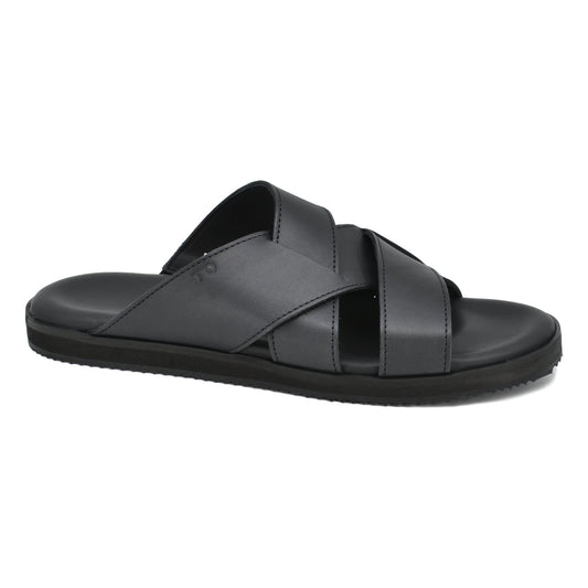 Helsinki Sandals for Him - Black