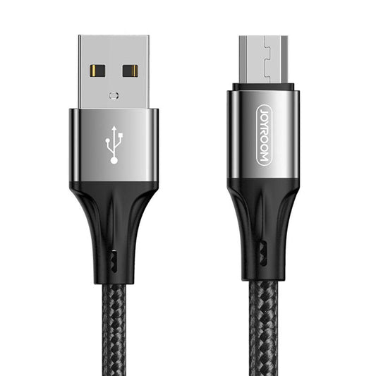 USB to Micro USB Kaapeli Joyroom S-1530N1 3A, 1.5m (black) - Kotikauppa