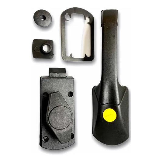 Ulko-oven lukko FF Car-Lock I FF2 / HSC Ilman lukkopesää, asennus vaakasuoraan - Kotikauppa-1400714-4056161044526