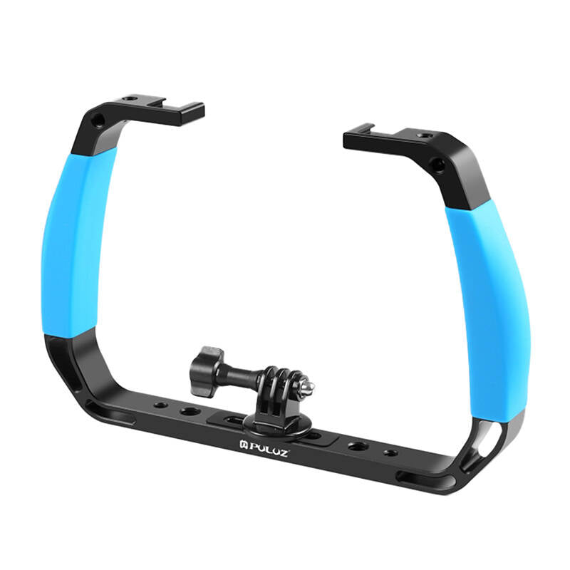Underwater Diving Rig PULUZ for Action Cameras (Blue) - Kotikauppa