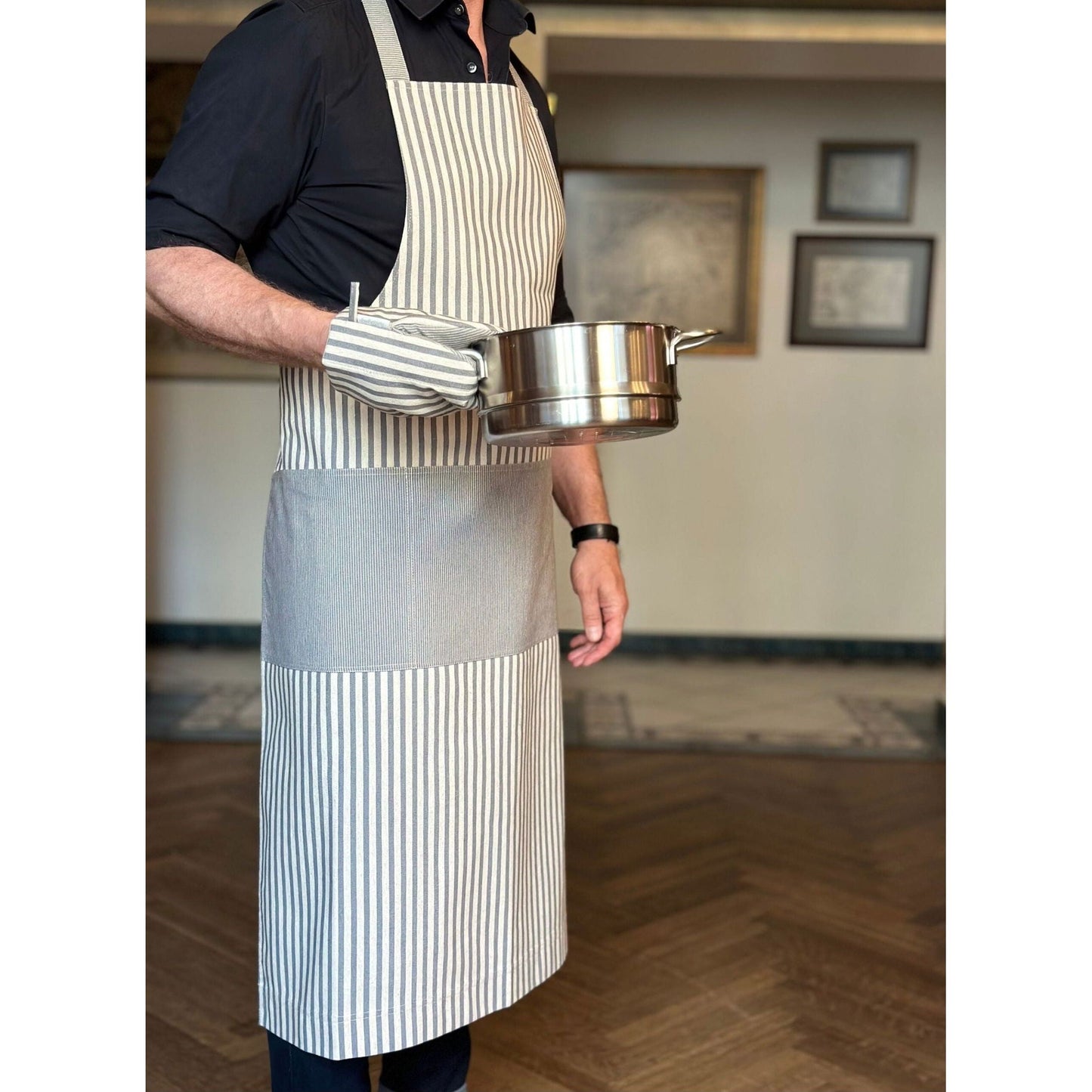 Unisex Apron, Recycled Fabric - Nord 1 - Kotikauppa