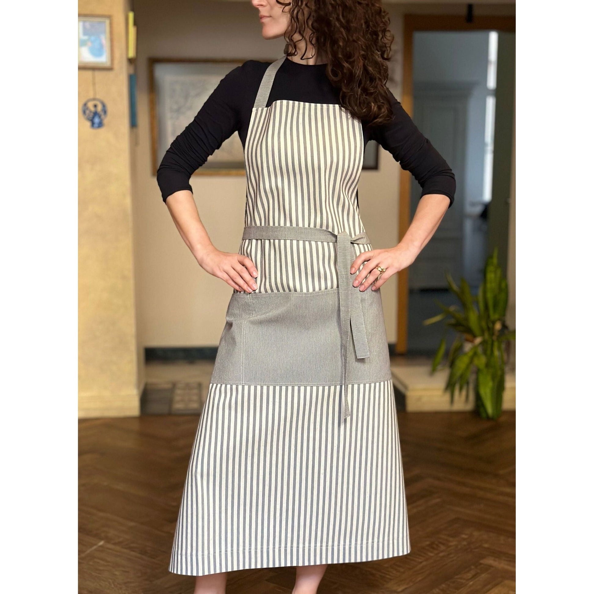 Unisex Apron, Recycled Fabric - Nord 1 - Kotikauppa