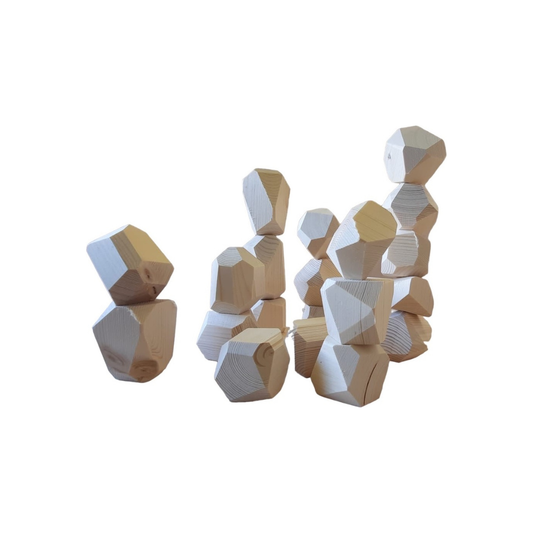 Uniquely Shaped Building Blocks for Kids – 20 pieces