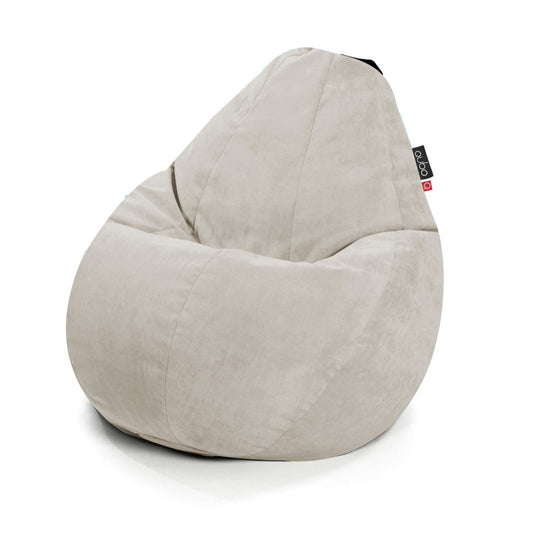 Säkkituoli Qubo™ Comfort 90 Powder VELVET FIT - Kotikauppa