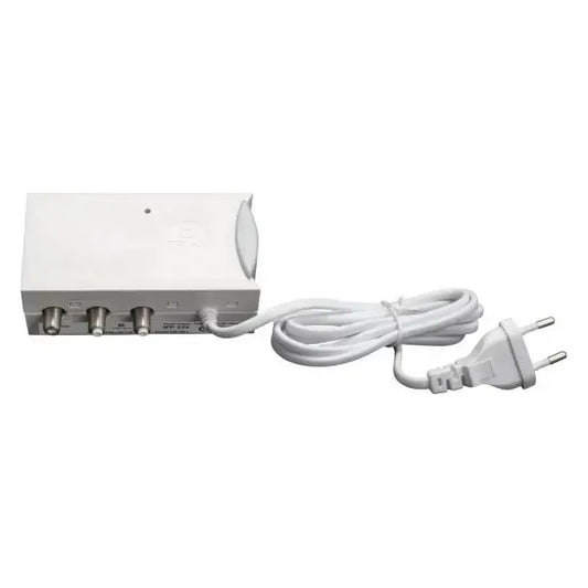 Virransyöttö UFO IFP 224 PSU, 2 lähtöä, Triax, max. 200 mA, syöttö 230V ja 12V | 339224 | 5702663392243 | Kotikauppa | 