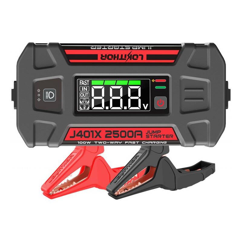 Virtapankki / Jump starter Lokithor J401X - 2500A 12V 74Wh - Kotikauppa