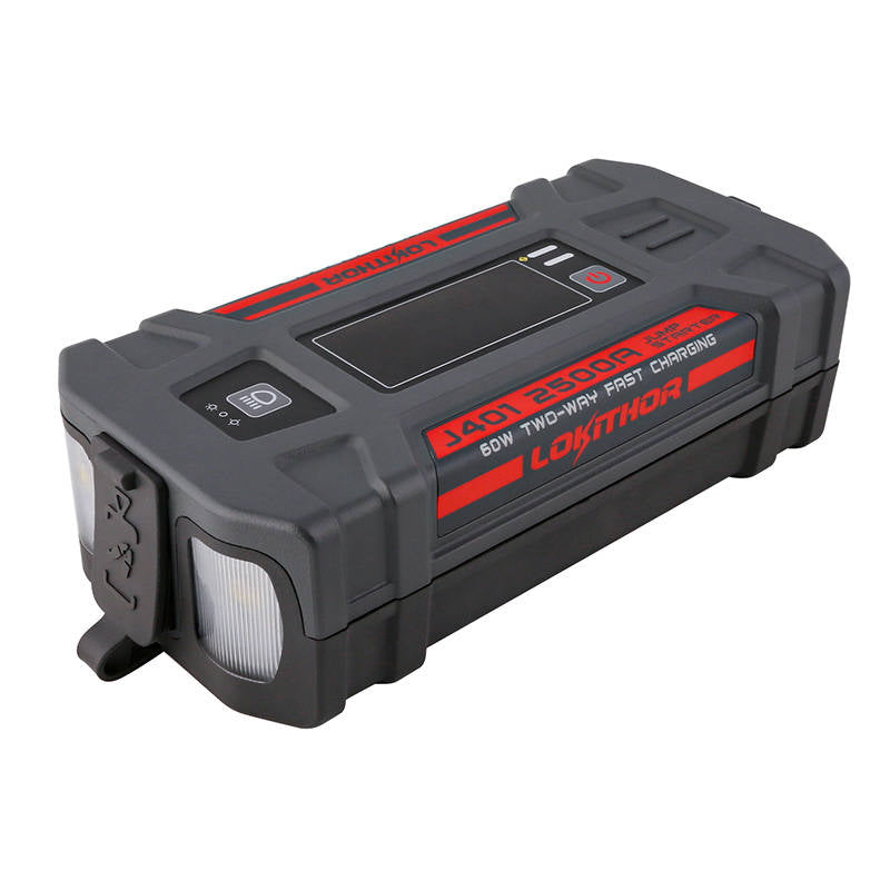Virtapankki / Jump starter Lokithor J401 - 2500A 12V 74Wh - Kotikauppa