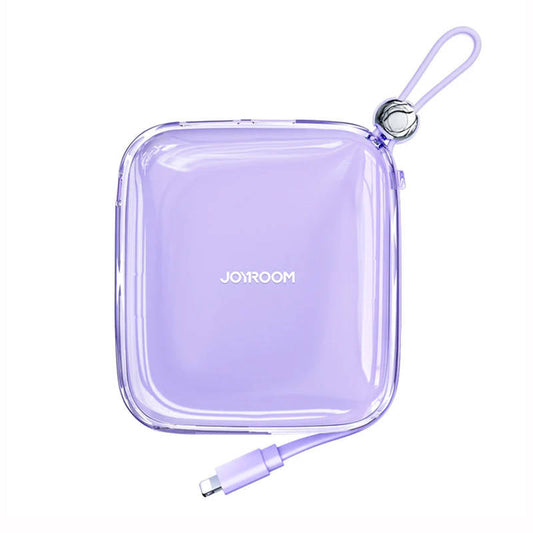 Virtapankki Joyroom JR-L003 Jelly 10000mAh, Lightning, 22.5W (Purple) - Kotikauppa