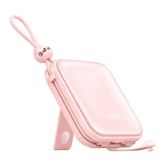 Virtapankki Joyroom JR-L009 Cutie 10000mAh, 12W (Pink) - Kotikauppa