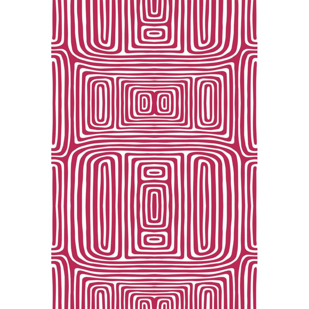 Viva magenta vintage abstract (itseliimautuva) - Kotikauppa